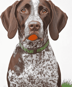 German Shorthaired Pointer Puppy Diamond Painting