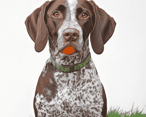 German Shorthaired Pointer Puppy Diamond Painting