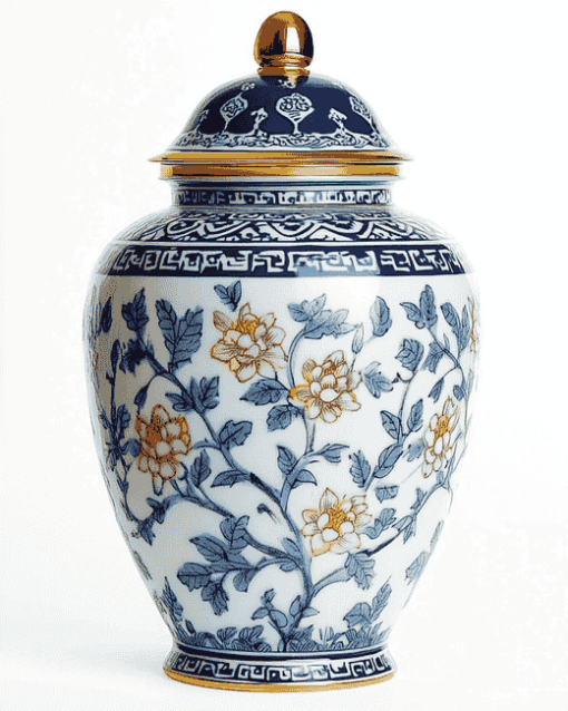 Ginger Jar Antique Diamond Painting