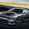 Gleaming Grey Dodge Hellcat Diamond Painting