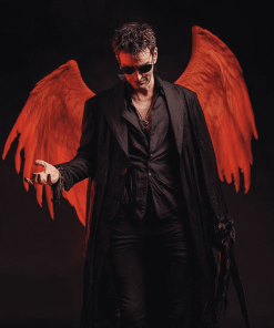 Glimpse of Crowley Good Omens Diamond Painting