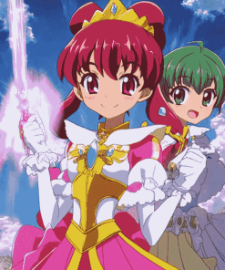 Glitter Force Animation Diamond Painting