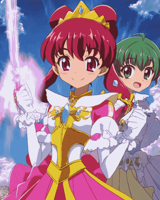 Glitter Force Animation Diamond Painting