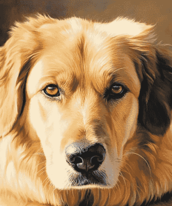 Golden Shepherd Puppies Diamond Painting