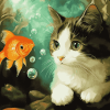 Goldfish Cats Diamond Painting