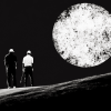 Golf Lover's Black and White Diamond Painting