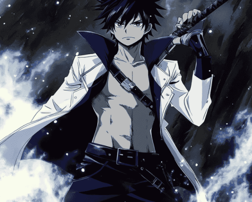 Gray Fullbuster Anime Diamond Painting