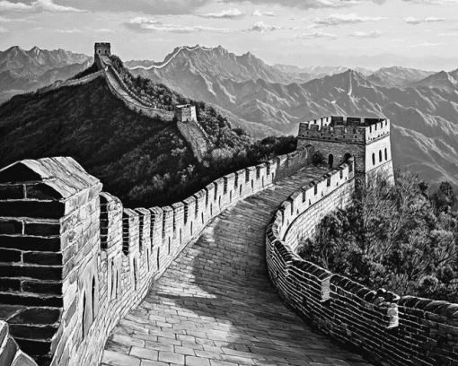 Great Wall of China Landscape Diamond Painting