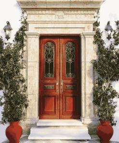 Greek Doors Diamond Painting