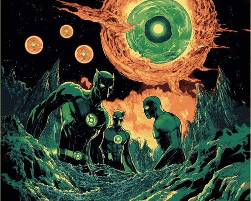 Green Lantern Movie Diamond Painting