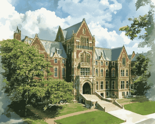 Green University Pennsylvania Diamond Painting