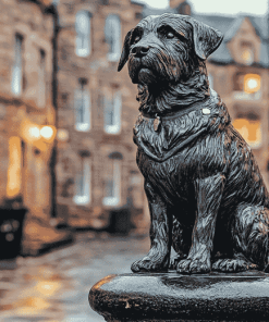 Greyfriars Bobby Statue Diamond Painting