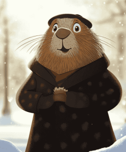 Groundhog Day Animation Diamond Painting