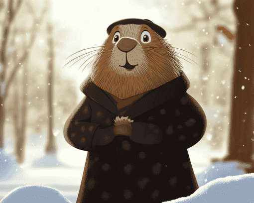 Groundhog Day Animation Diamond Painting