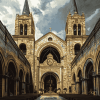 Guadalajara Cathedral Architecture Diamond Painting