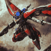 Gundam Wing Robot Anime Diamond Painting