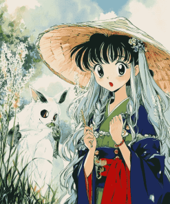 Hanyou Noyashahime Anime Diamond Painting