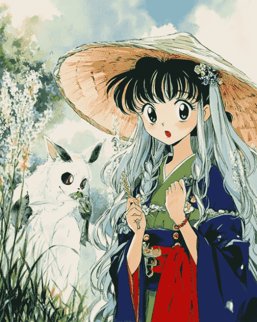 Hanyou Noyashahime Anime Diamond Painting