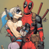 Harley Quinn and Deadpool Animation Diamond Painting