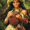 Hawaiian Hula Women Diamond Painting