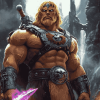 He Man Animation Diamond Painting