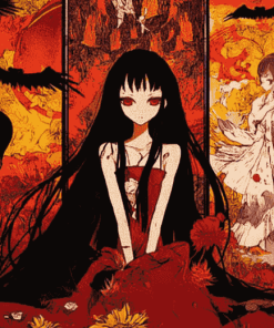 Hell Girl Anime Art Diamond Painting