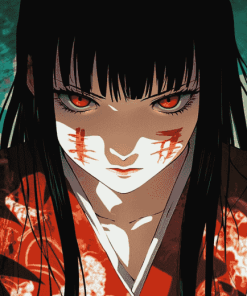 Hell Girl Anime Diamond Painting