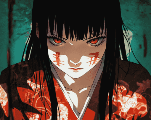 Hell Girl Anime Diamond Painting