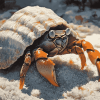 Hermit Crab Nature Diamond Painting