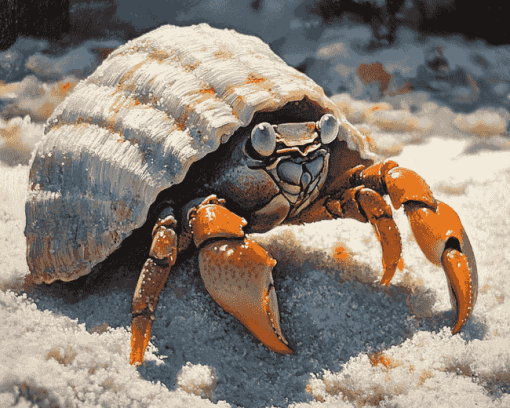 Hermit Crab Nature Diamond Painting