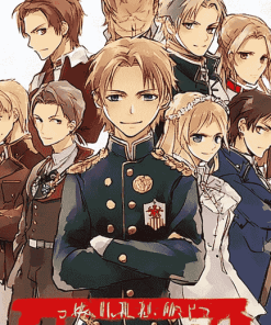 Hetalia Anime Diamond Painting