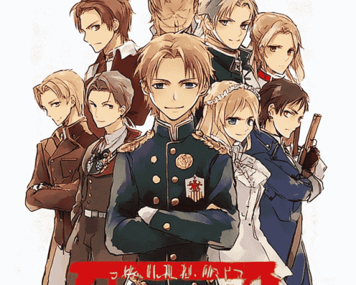 Hetalia Anime Diamond Painting