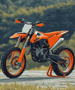 High-Performance Ktm 250 Bike Diamond Painting