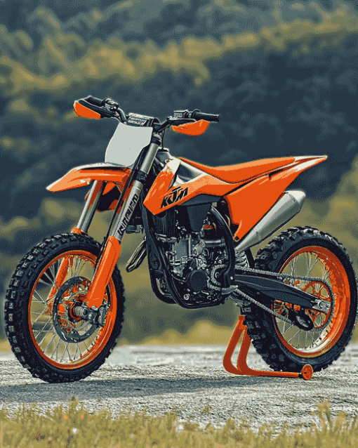 High-Performance Ktm 250 Bike Diamond Painting