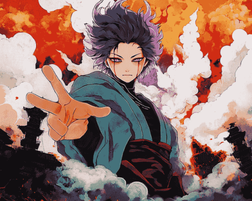 Hitoshi Shinso Anime Diamond Painting