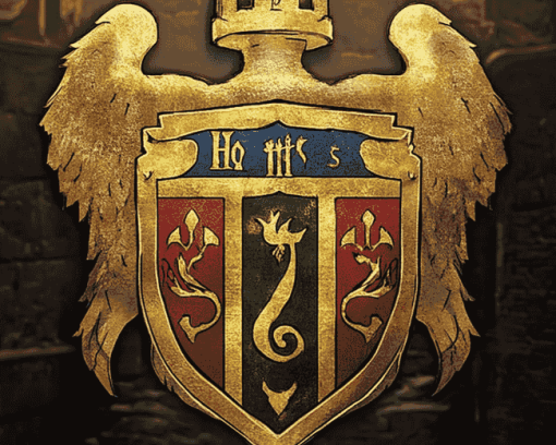 Hogwarts House Crests Diamond Painting