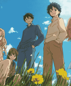 Honey and Clover Anime Artwork Diamond Painting