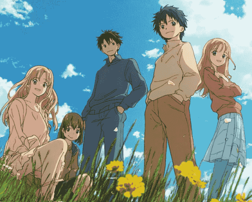 Honey and Clover Anime Artwork Diamond Painting