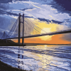 Hull Humber Bridge Seaside Diamond Painting