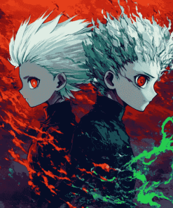 Hunter x Hunter Gon Killua Diamond Painting