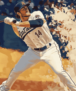 Ian Anderson Baseball Legend Diamond Painting