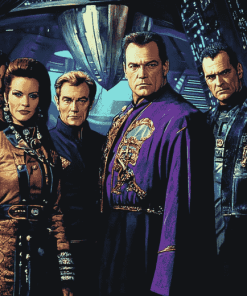 Iconic Babylon 5 Figures Diamond Painting