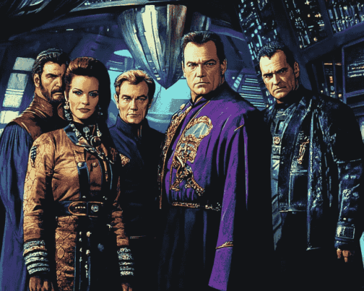 Iconic Babylon 5 Figures Diamond Painting