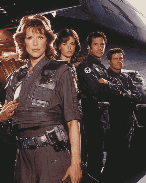 Iconic Battlestar Galactica Film Series Diamond Painting