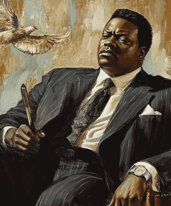 Iconic Bernie Mac Celebrity Diamond Painting