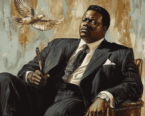 Iconic Bernie Mac Celebrity Diamond Painting