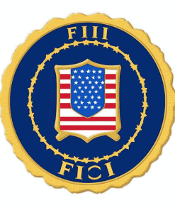 Iconic FBI Badge Diamond Painting