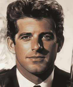 Iconic John Kennedy Jr Diamond Painting