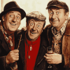 Iconic Only Fools And Horses Scenes Diamond Painting