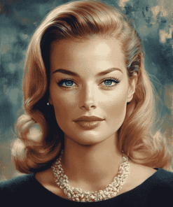 Iconic Romy Schneider Diamond Painting